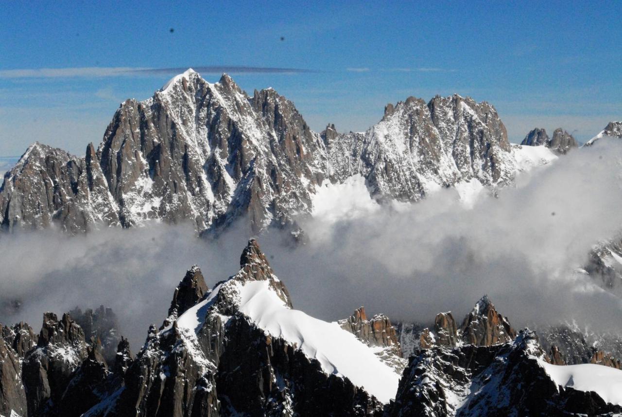Apartment Chamois Blanc 7A - Great Views Of Chamonix Exteriör bild