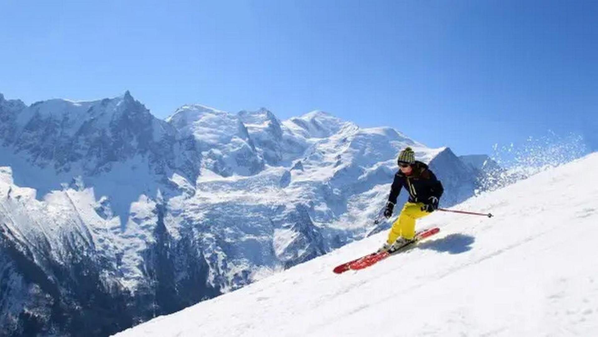 Apartment Chamois Blanc 7A - Great Views Of Chamonix Exteriör bild